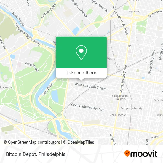 Bitcoin Depot map
