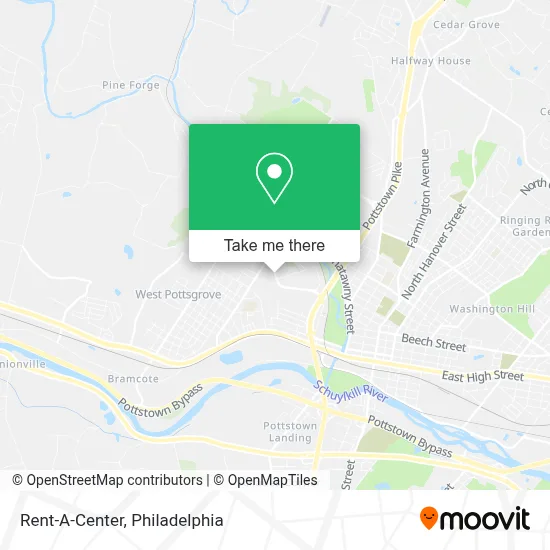 Rent-A-Center map
