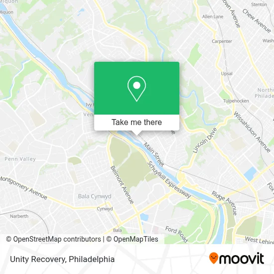 Unity Recovery map