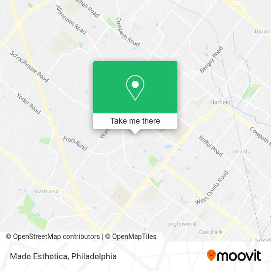 Made Esthetica map