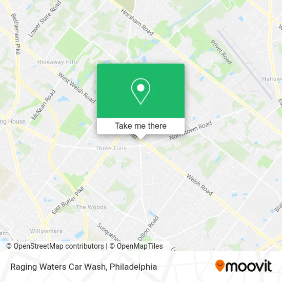 Raging Waters Car Wash map