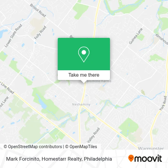 Mark Forcinito, Homestarr Realty map