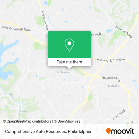 Comprehensive Auto Resources map