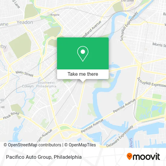 Pacifico Auto Group map
