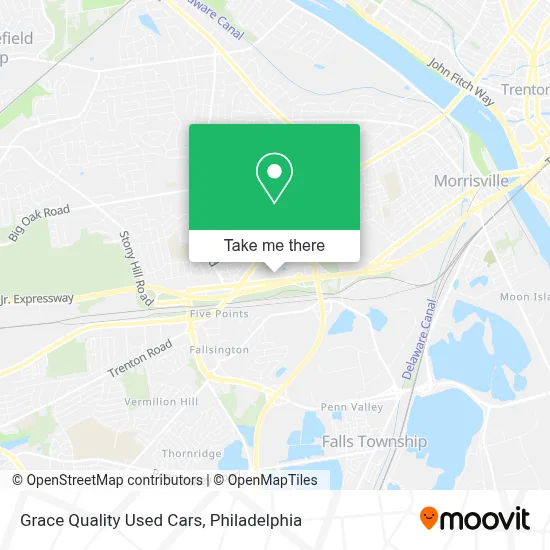 Grace Quality Used Cars map
