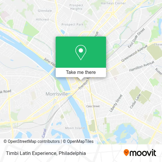Timbi Latin Experience map