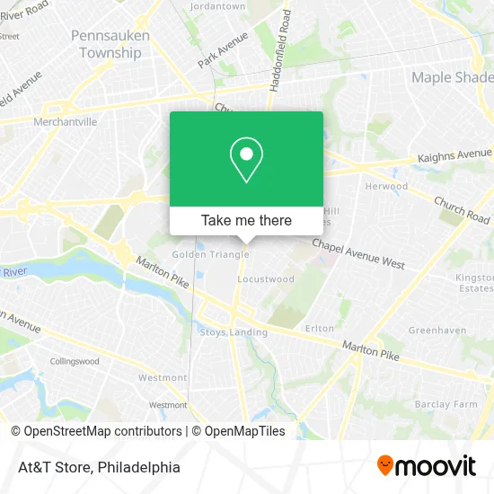 At&T Store map