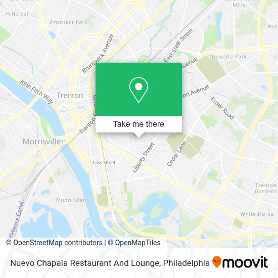 Nuevo Chapala Restaurant And Lounge map