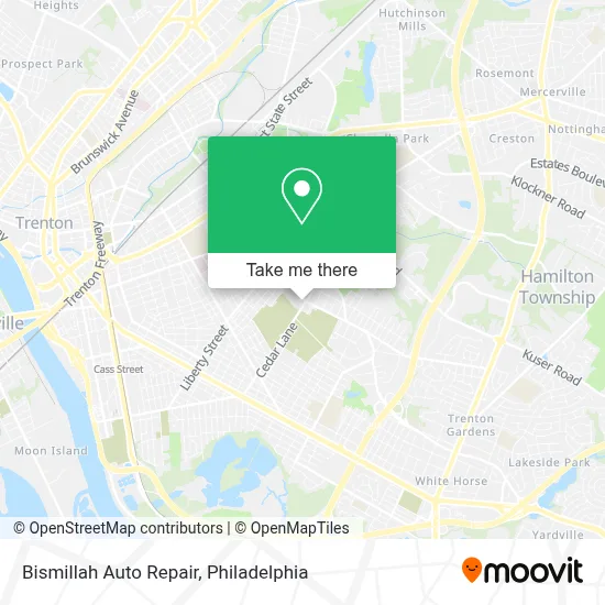 Bismillah Auto Repair map