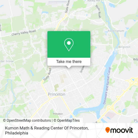Kumon Math & Reading Center Of Princeton map