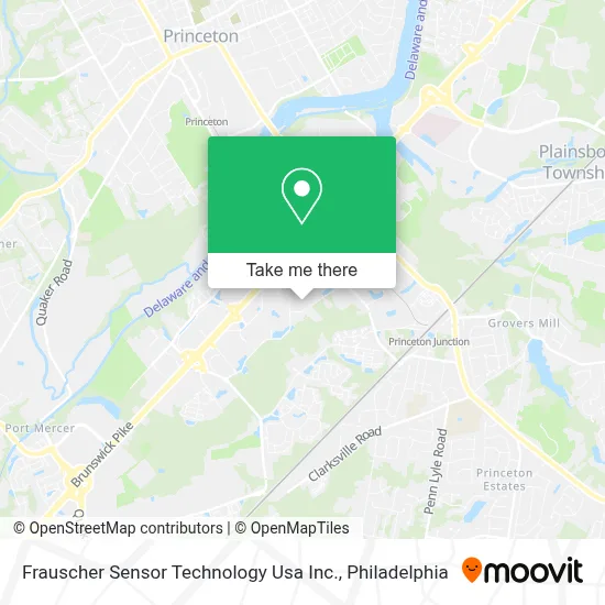 Frauscher Sensor Technology Usa Inc. map