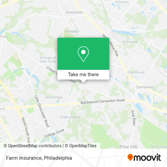 Farm Insurance map