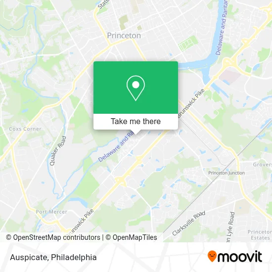 Auspicate map