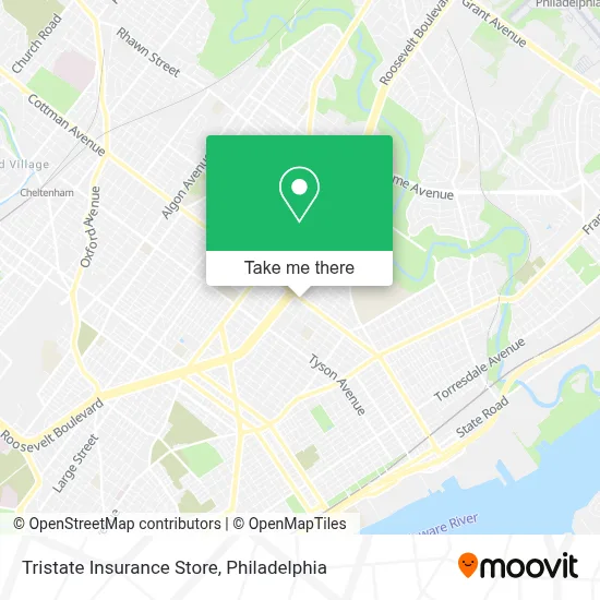 Tristate Insurance Store map