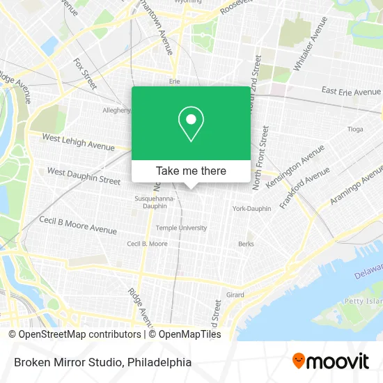 Broken Mirror Studio map