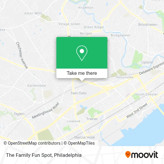 The Family Fun Spot map
