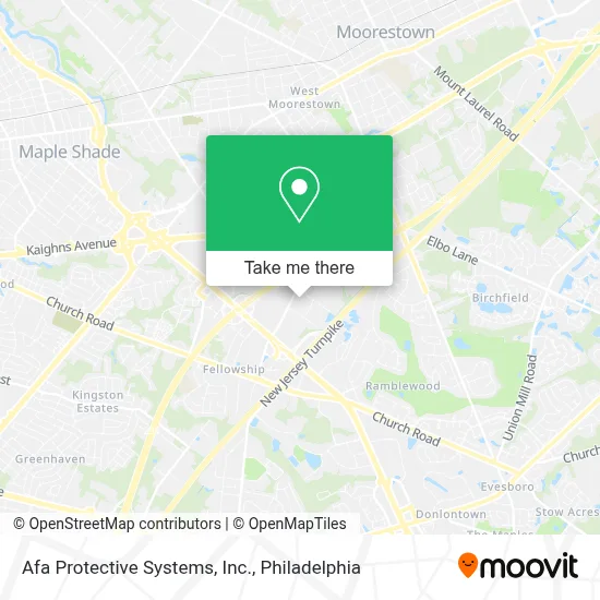 Afa Protective Systems, Inc. map