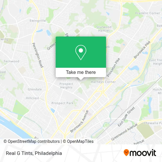 Real G Tints map