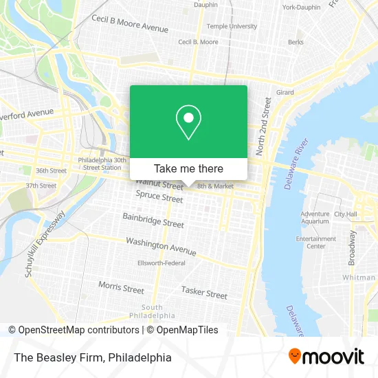 The Beasley Firm map