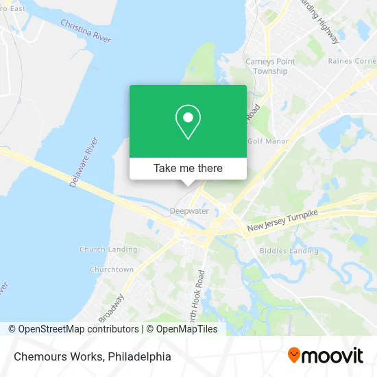 Chemours Works map