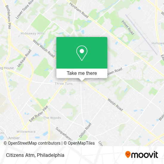 Citizens Atm map