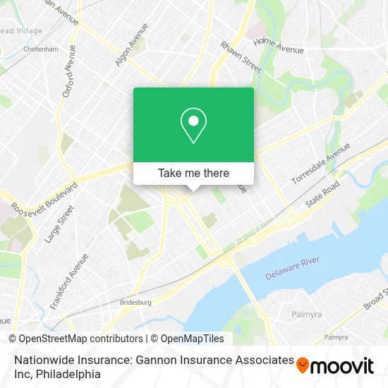Nationwide Insurance: Gannon Insurance Associates Inc map