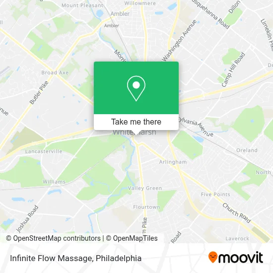 Infinite Flow Massage map