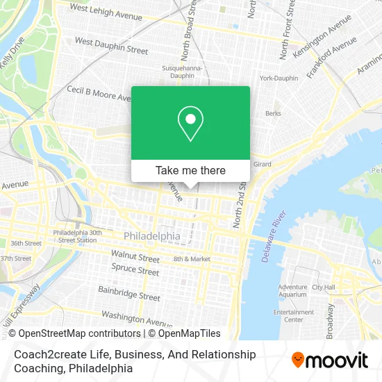 Coach2create Life, Business, And Relationship Coaching map