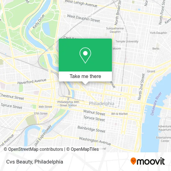 Cvs Beauty map