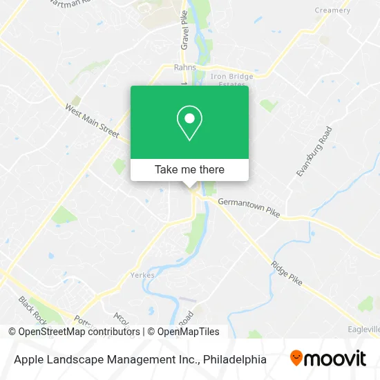 Apple Landscape Management Inc. map