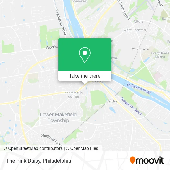 The Pink Daisy map