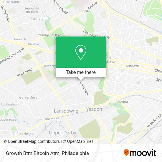 Growth Btm Bitcoin Atm map