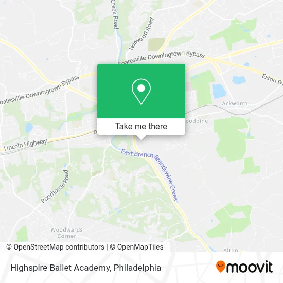 Highspire Ballet Academy map