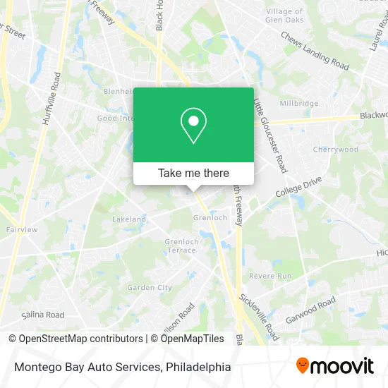 Montego Bay Auto Services map