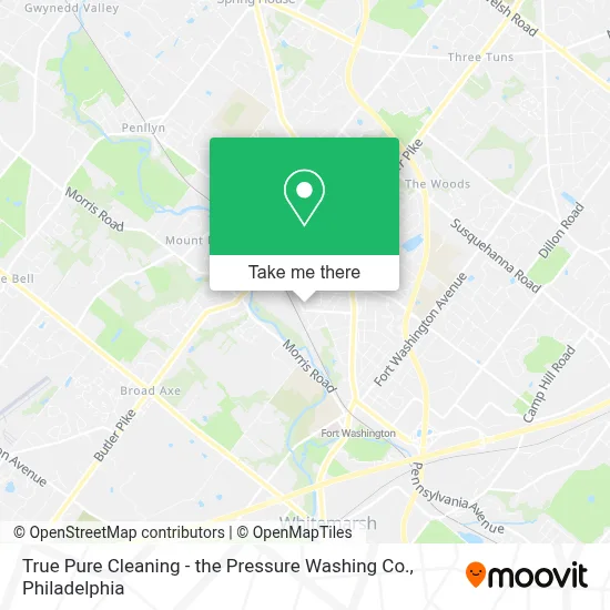 True Pure Cleaning - the Pressure Washing Co. map