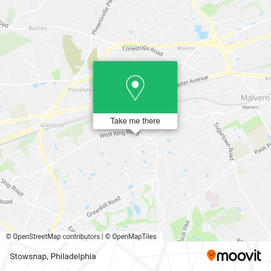Stowsnap map