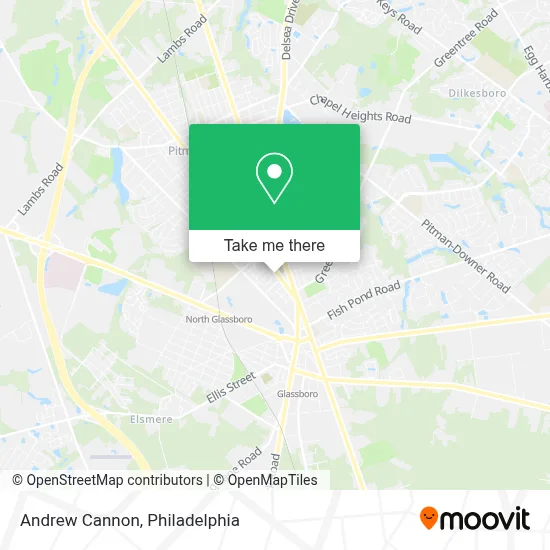 Andrew Cannon map