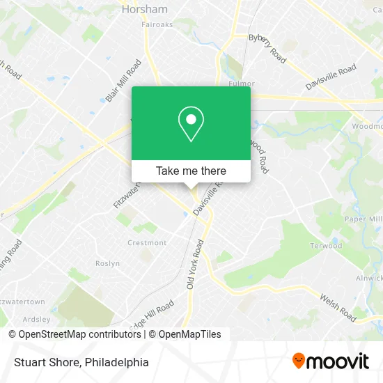 Stuart Shore map