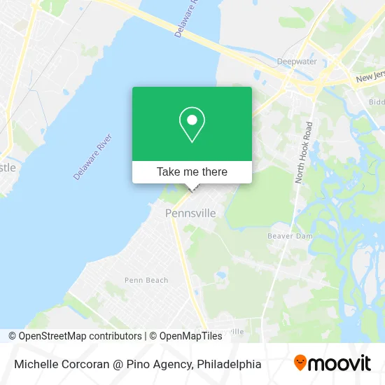 Michelle Corcoran @ Pino Agency map