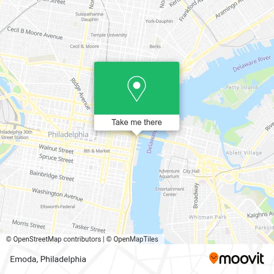 Emoda map