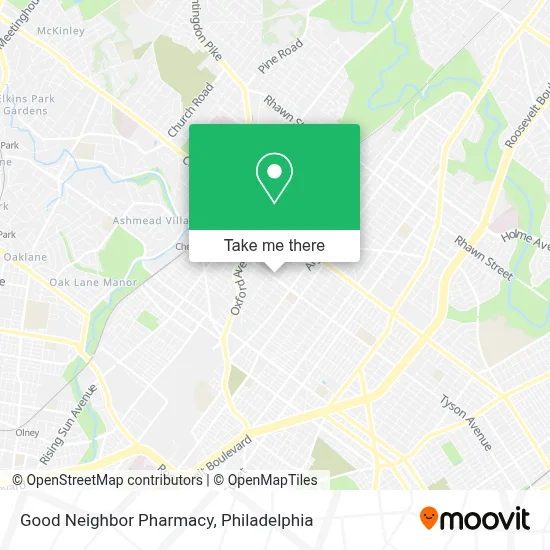 Good Neighbor Pharmacy map