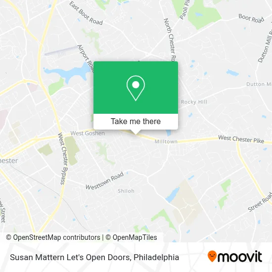 Susan Mattern Let's Open Doors map