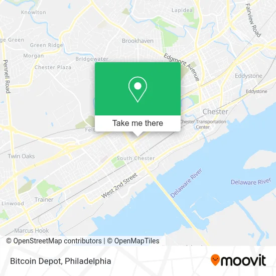 Bitcoin Depot map