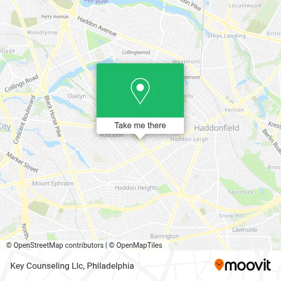 Key Counseling Llc map