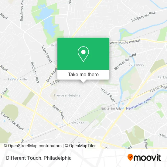 Different Touch map