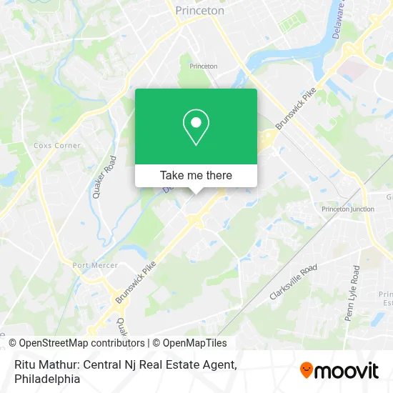 Ritu Mathur: Central Nj Real Estate Agent map