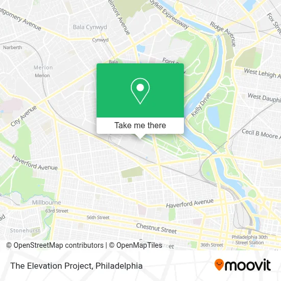 The Elevation Project map