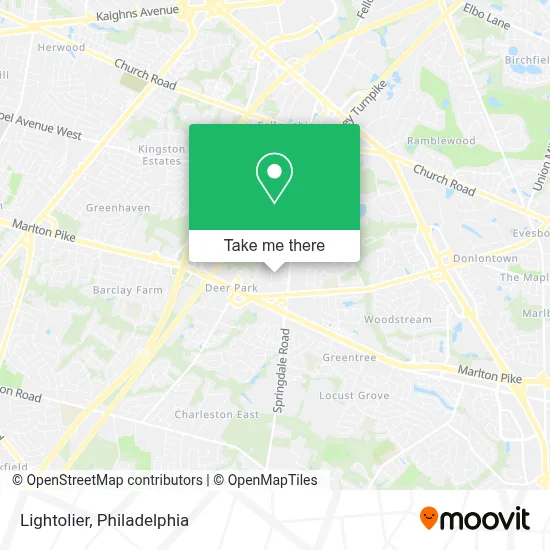 Lightolier map