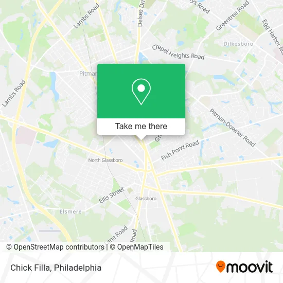 Chick Filla map