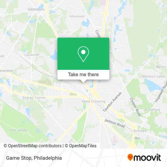 Game Stop map
